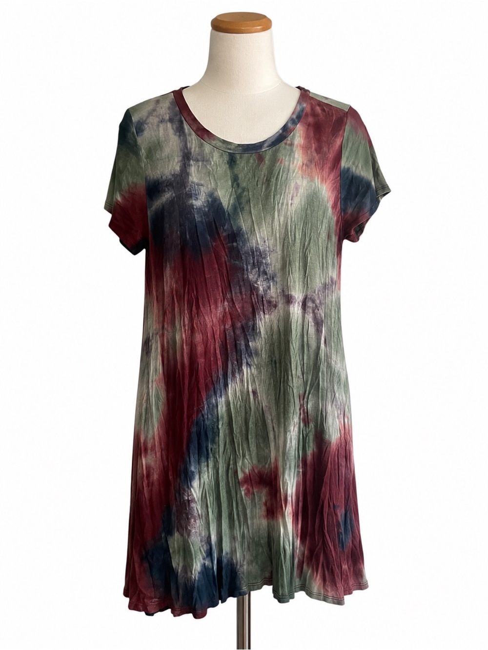 Ginger G Tie-Dye Midi Dress EUC